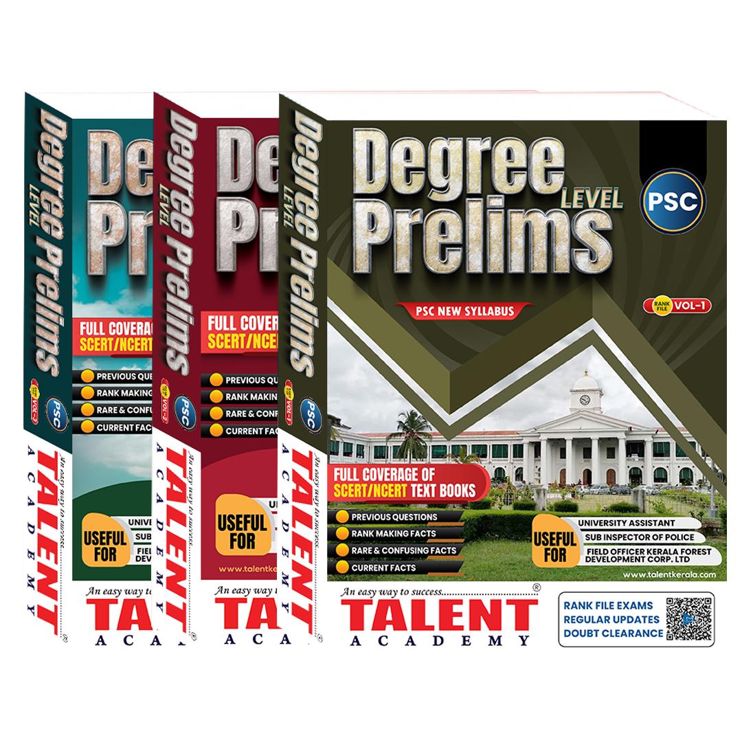 Talent Academy Degree Prelims Rank File 2023